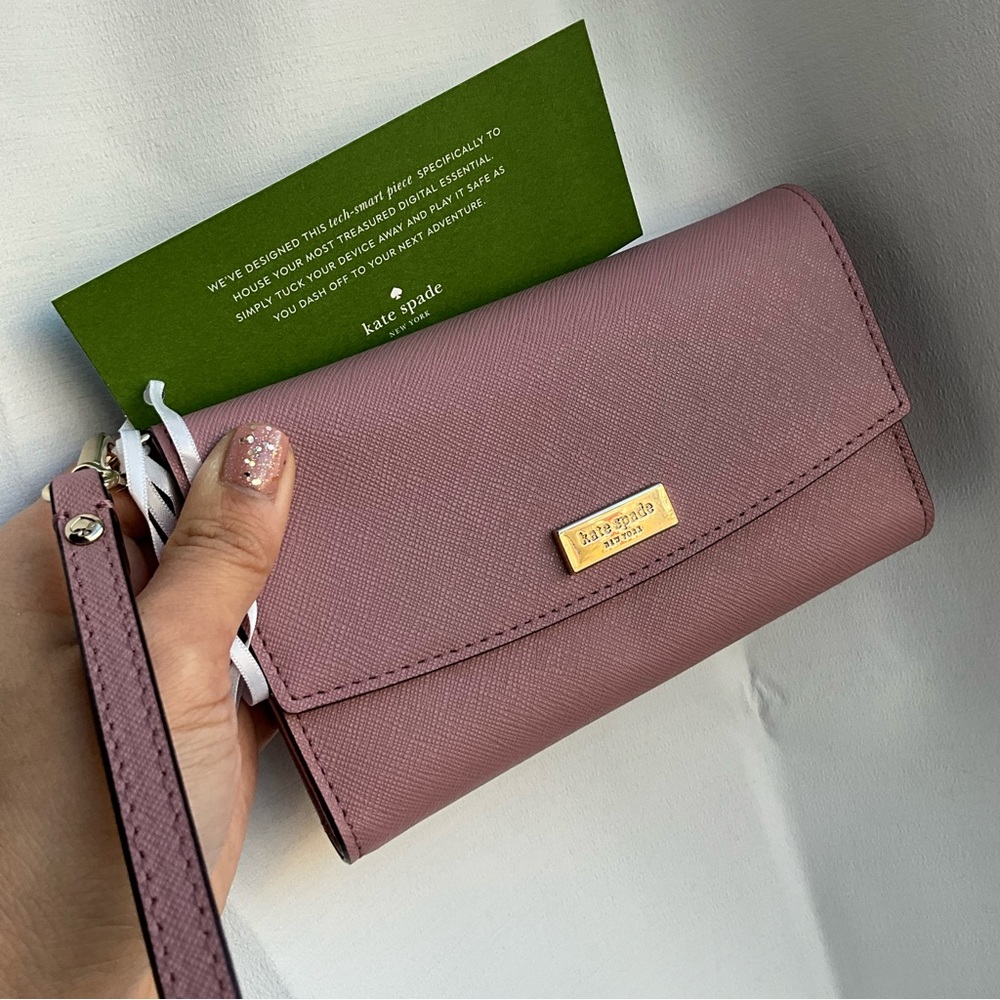 Kate Spade Wallet. (NWT) Colour: Dusty Peony